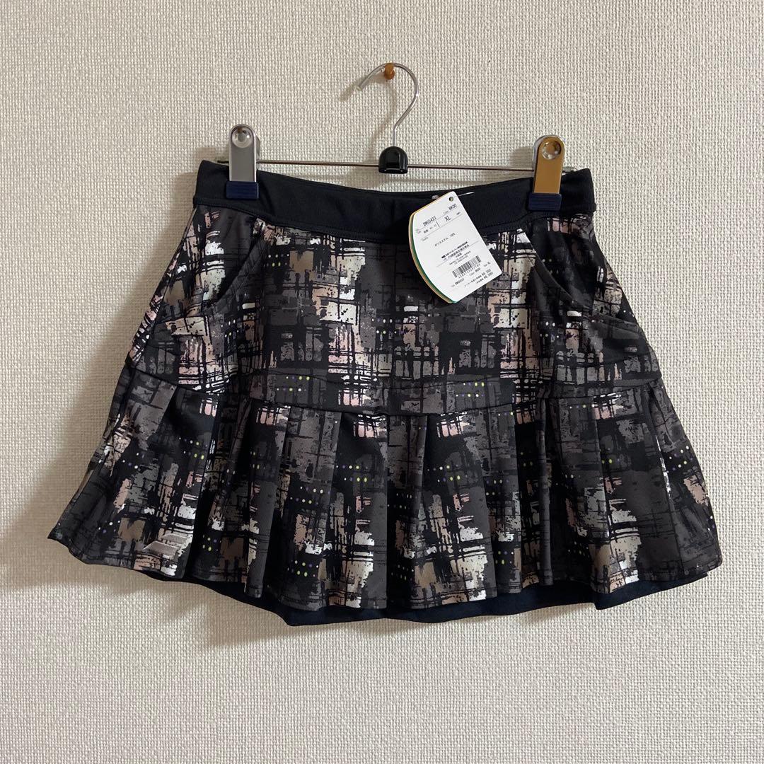 バボラ レディーステニスウェア　スコート　ブラック　XL 新品
