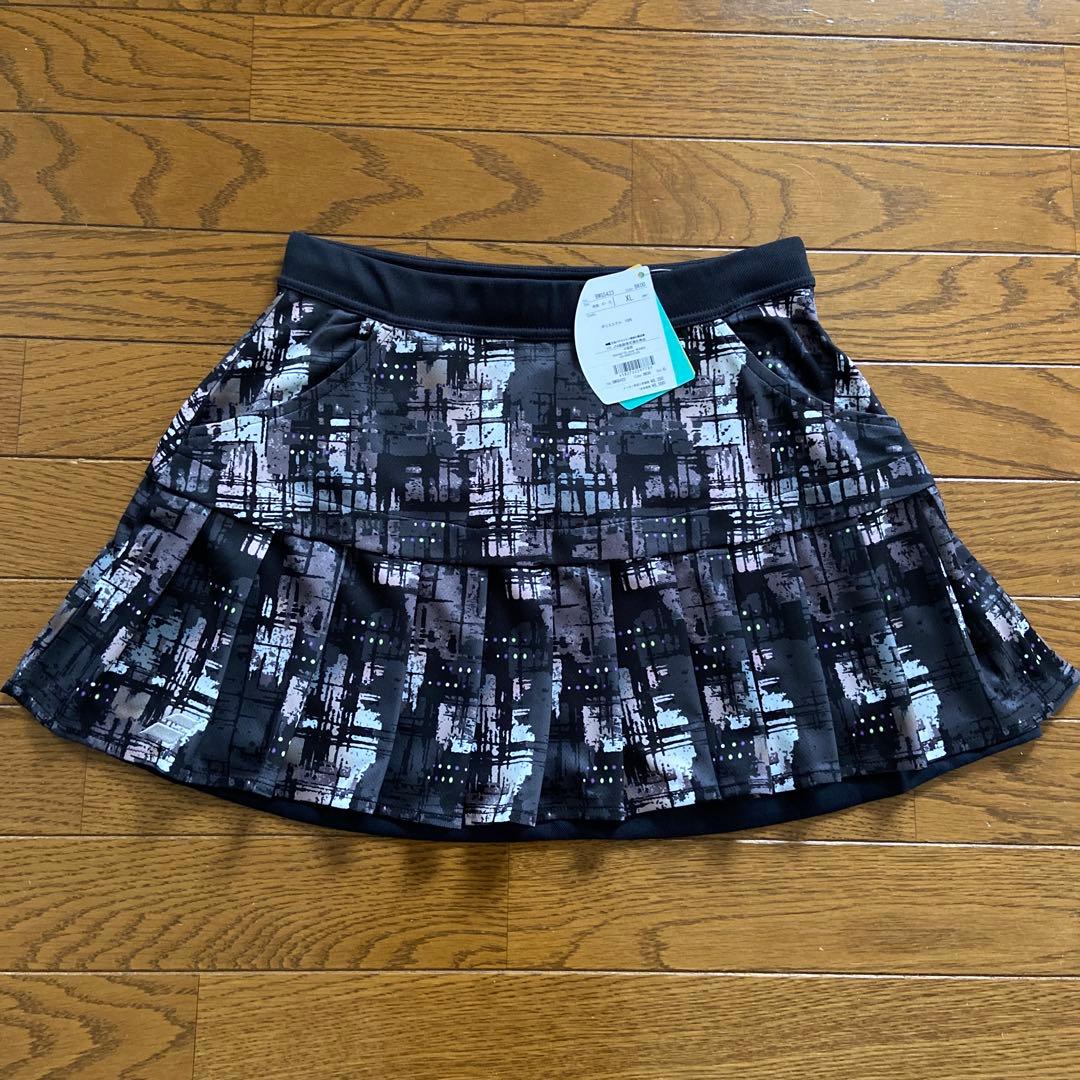 バボラ レディーステニスウェア　スコート　ブラック　XL 新品