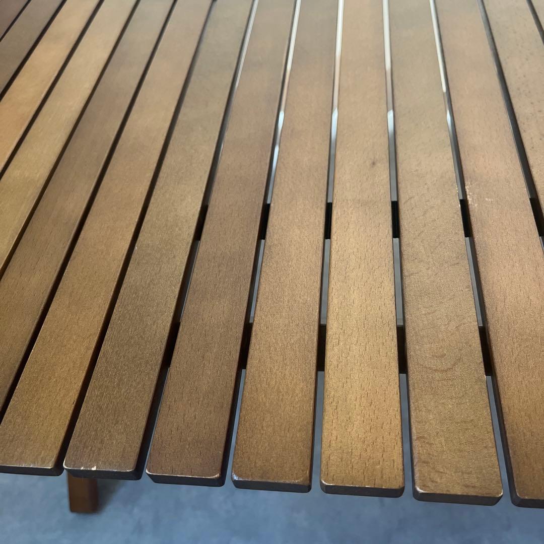 waq フォールディングウッドテーブル　ウォルナット　おまけ付き