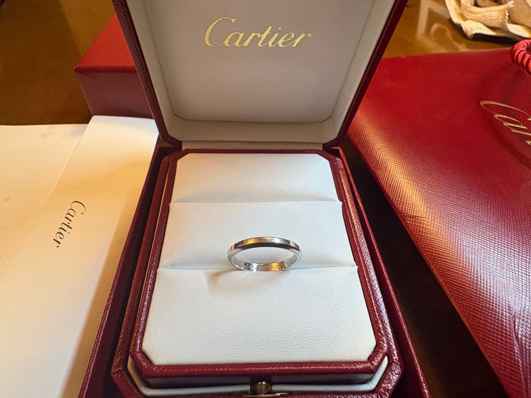 Cartier プラチナリング 950刻印　サイズ56