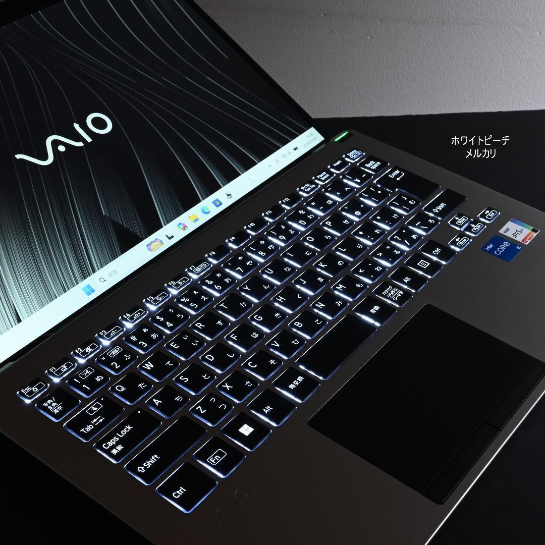 Vaio pro PK 銀黒 オリジナル vjpk vjs14 タッチパネル