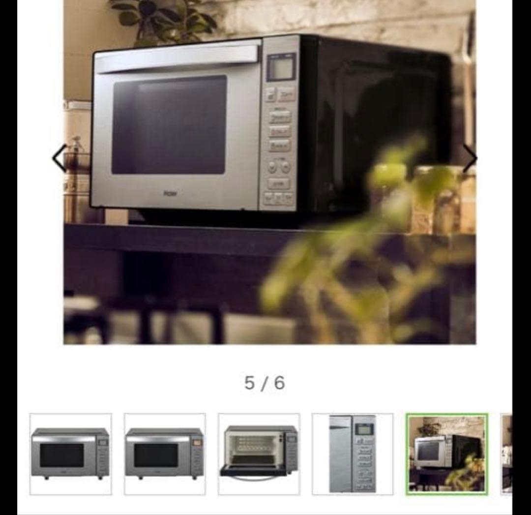 【美品】Haier 電子レンジ JM-XP2FH18G ヘルツフリー 21年製