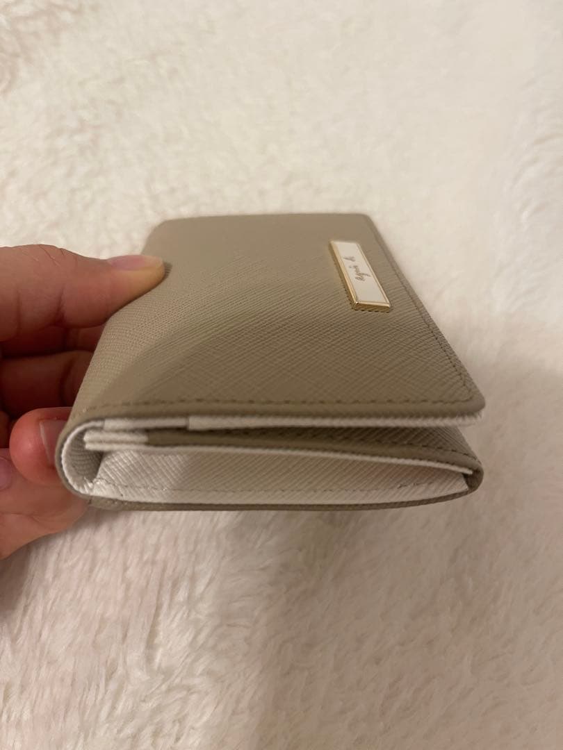 未使用！Agnes b. ベージュ 名刺入れ