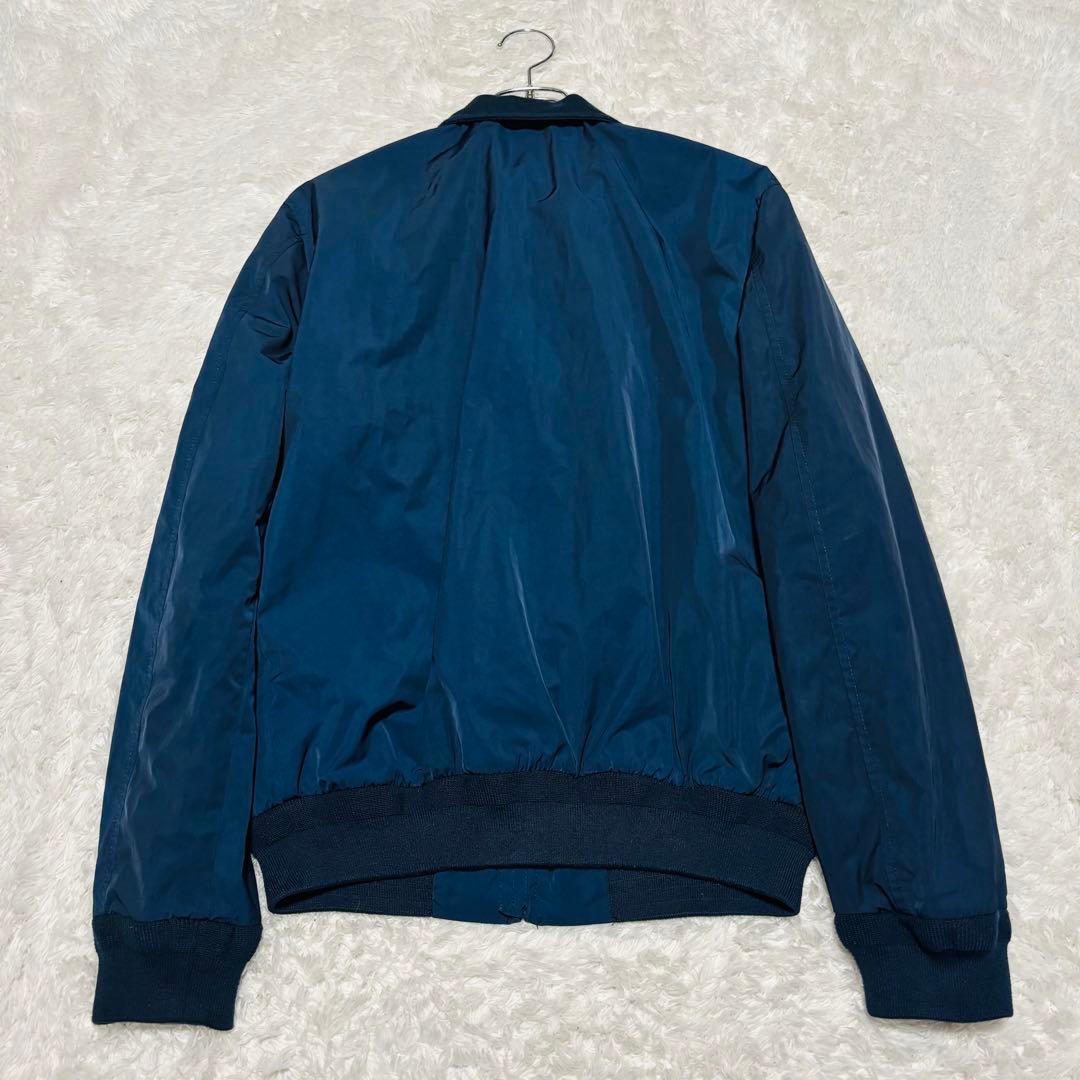 美品 ポロ ラルフローレン ハリントンジャケット 紺 スウィングトップ G9