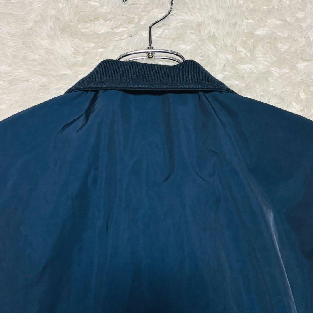 美品 ポロ ラルフローレン ハリントンジャケット 紺 スウィングトップ G9