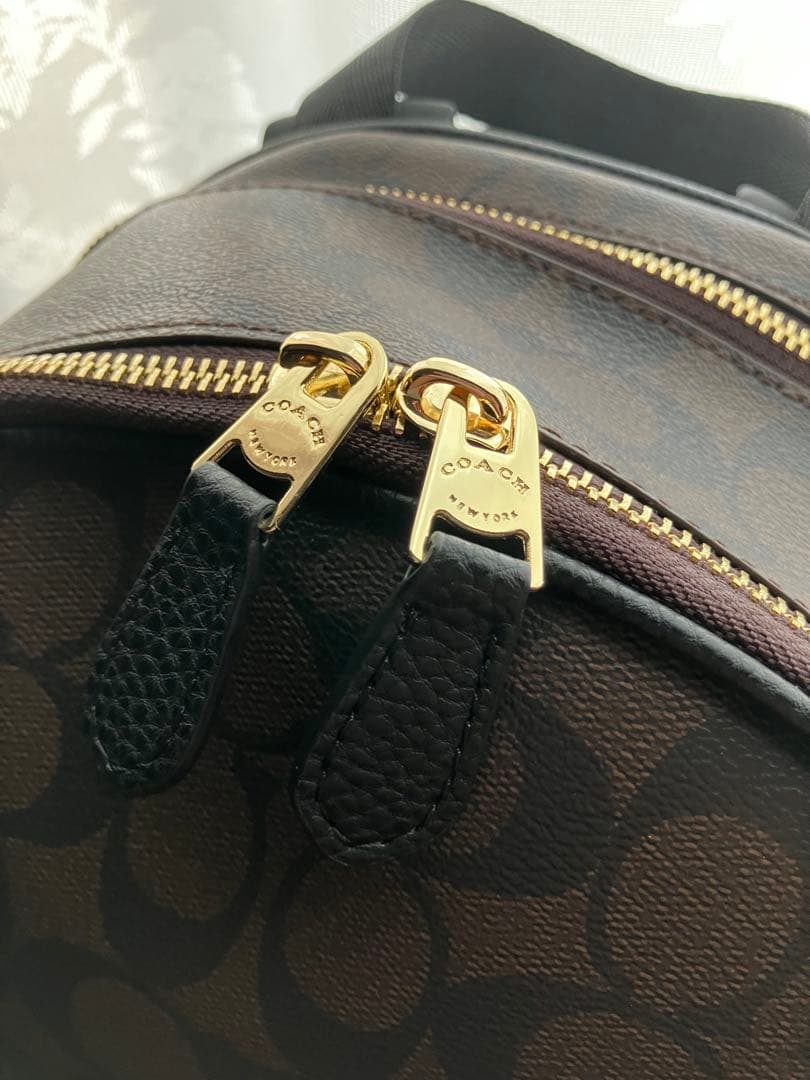 COACH ブラック レザー バックパック 【極美品】新品未使用