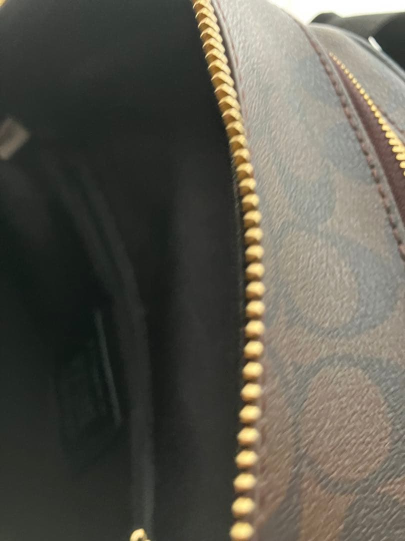 COACH ブラック レザー バックパック 【極美品】新品未使用