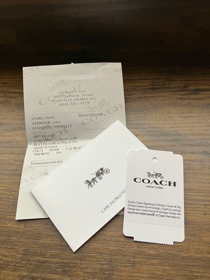 COACH ブラック レザー バックパック 【極美品】新品未使用