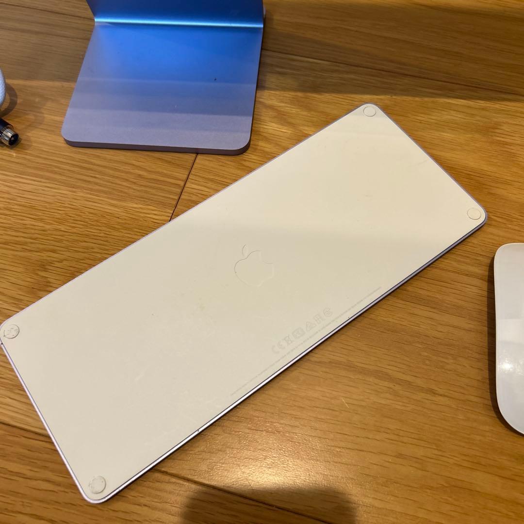 Apple iMac 24インチ　パープル　ワイヤレスキーボード・マウス付き