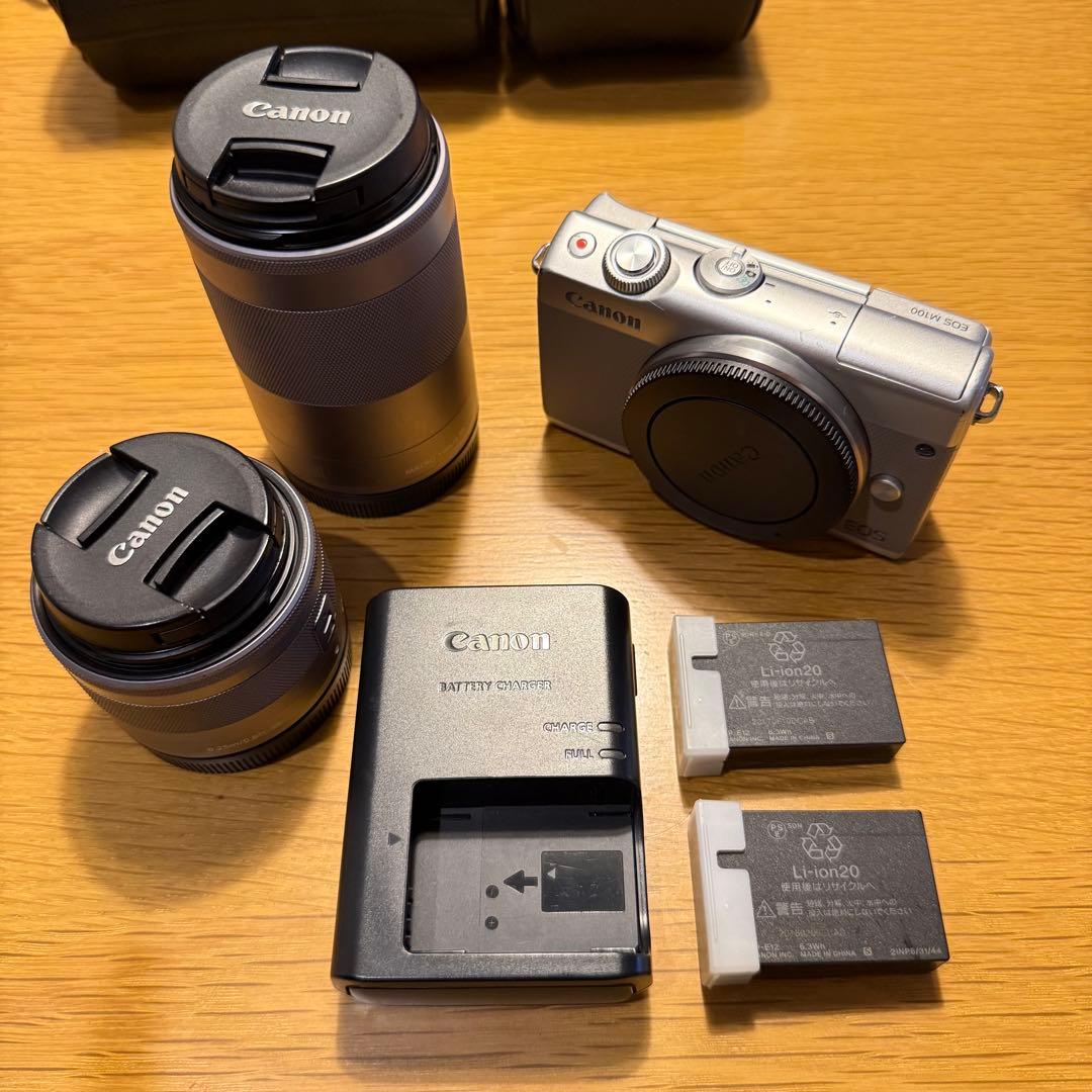 【セール】Canon EOS M100 望遠レンズ付き