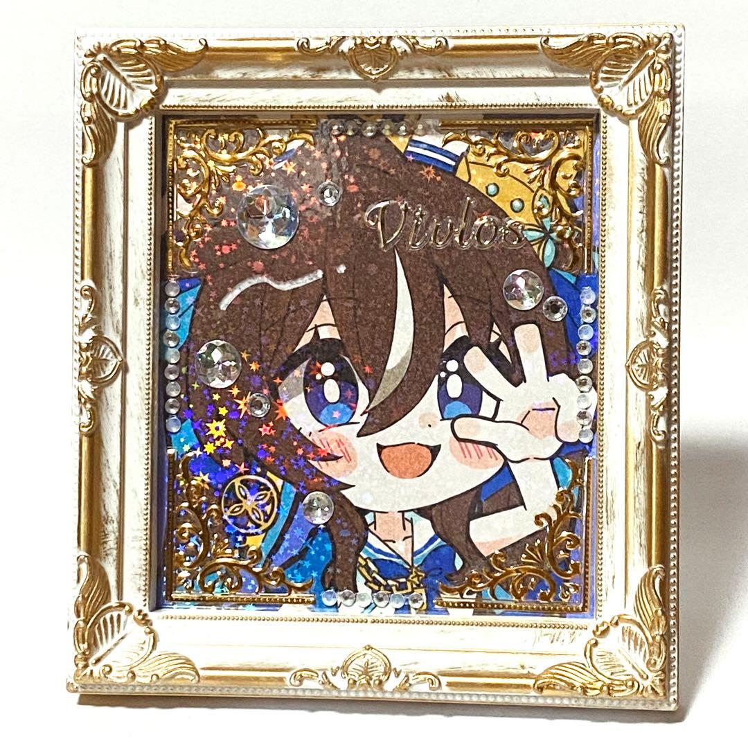 ゆ*お様 額付き＊ウマ娘 シュヴァルグラン＆ヴィブロス＆ジェンティルドンナ 手描