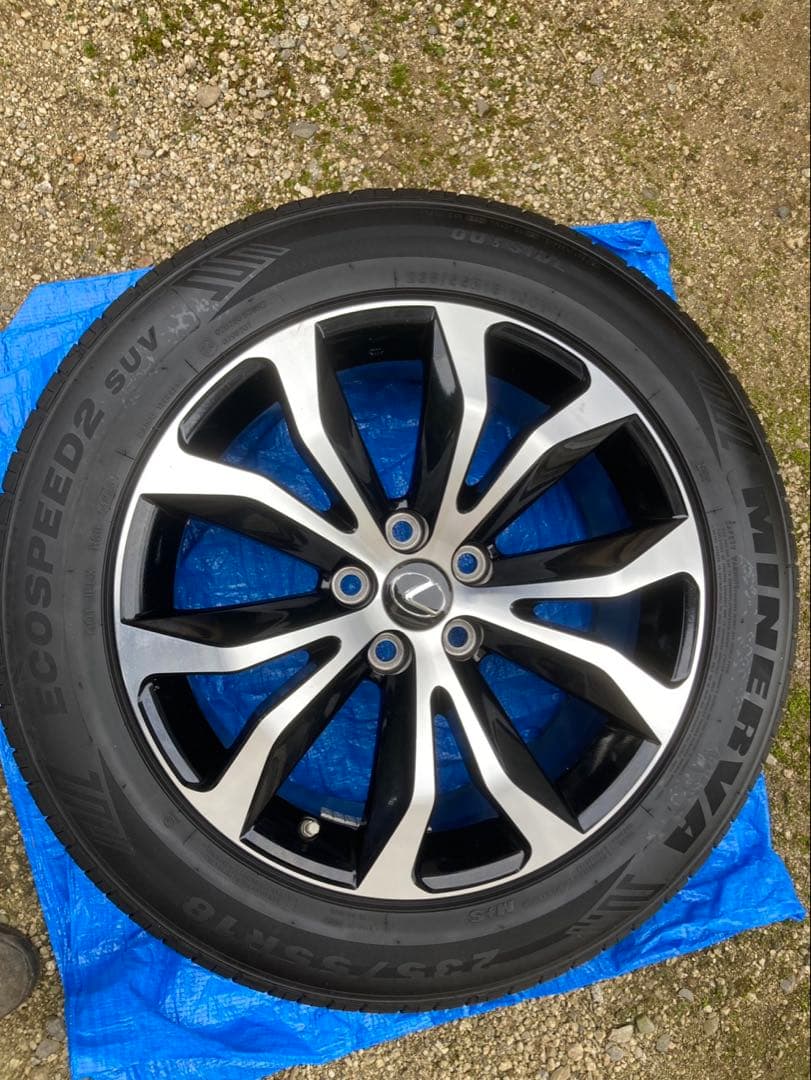 レクサスNX300 Fスポーツ純正アルミホイール(4本セット)