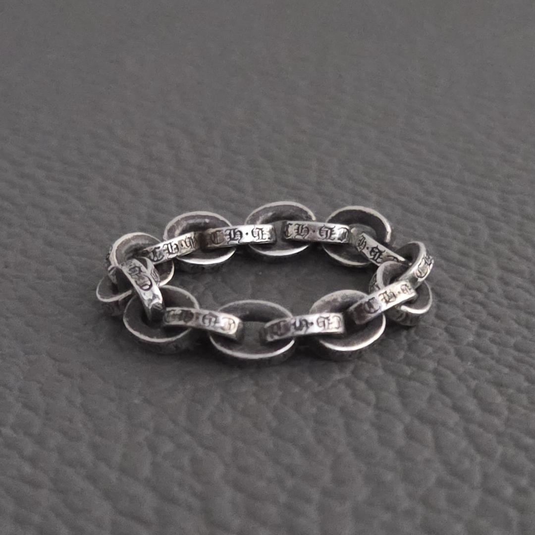 CHROME HEARTS クロムハーツ ペーパーチェーン リング US6