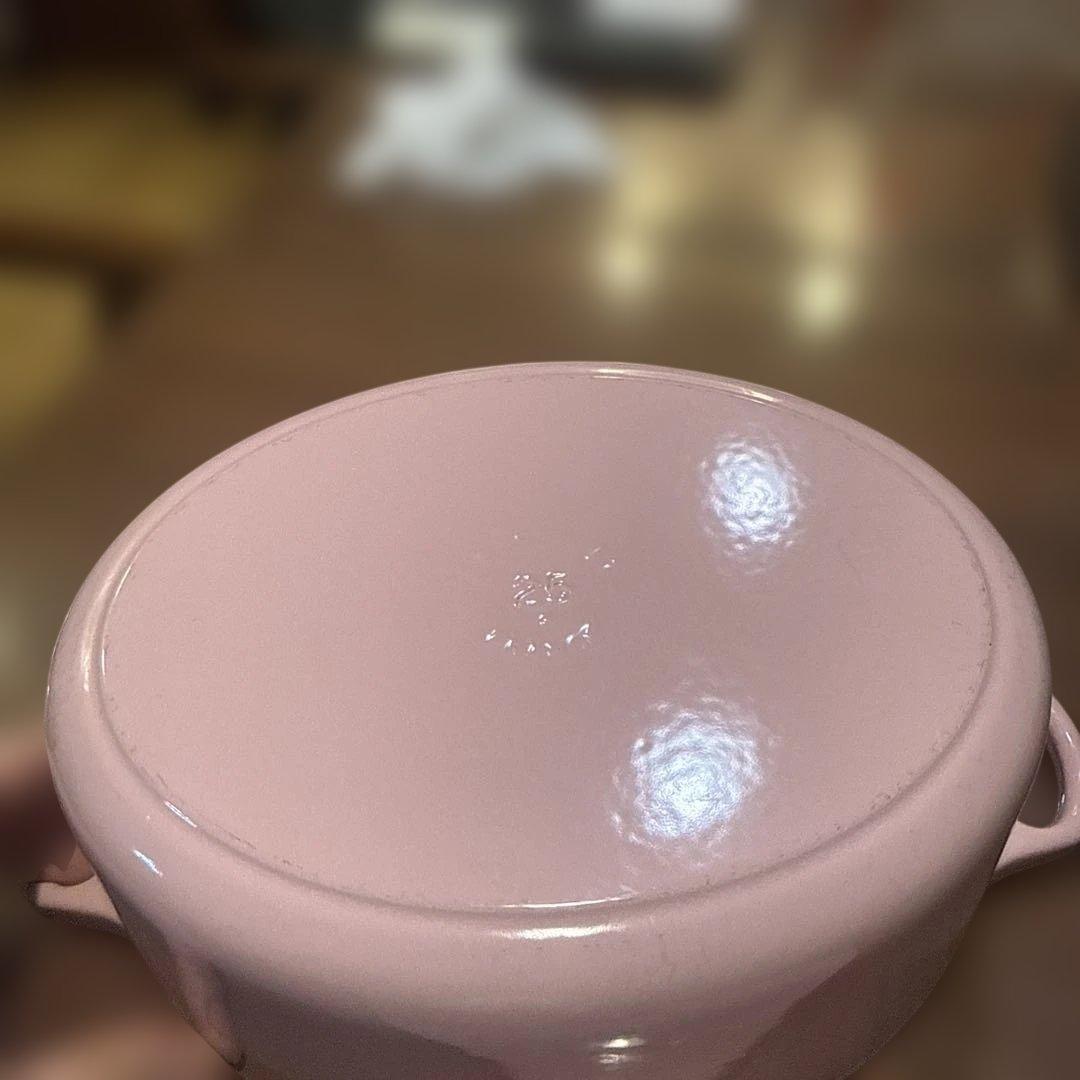 LE CREUSET 両手鍋 25cm ピンク オーバル
