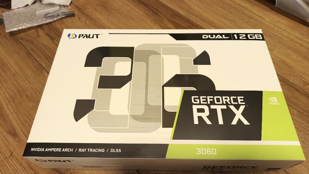 グラフィックボード・グラボ・ビデオカード Palit GeForce RTX 3060 (Dual 12GB)