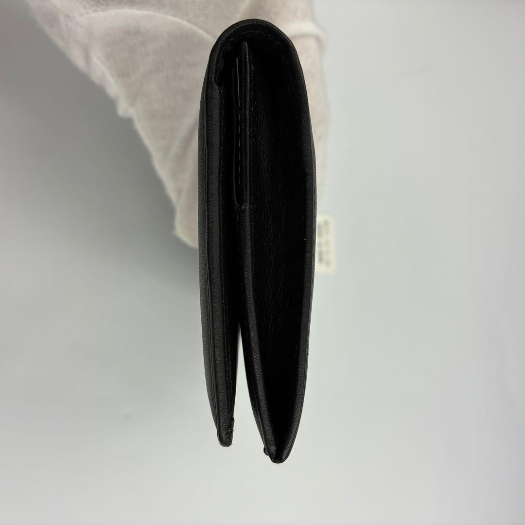 希少】ポーター　長財布　ツェーン　カーフレザー　クローム鞣し　ブラック