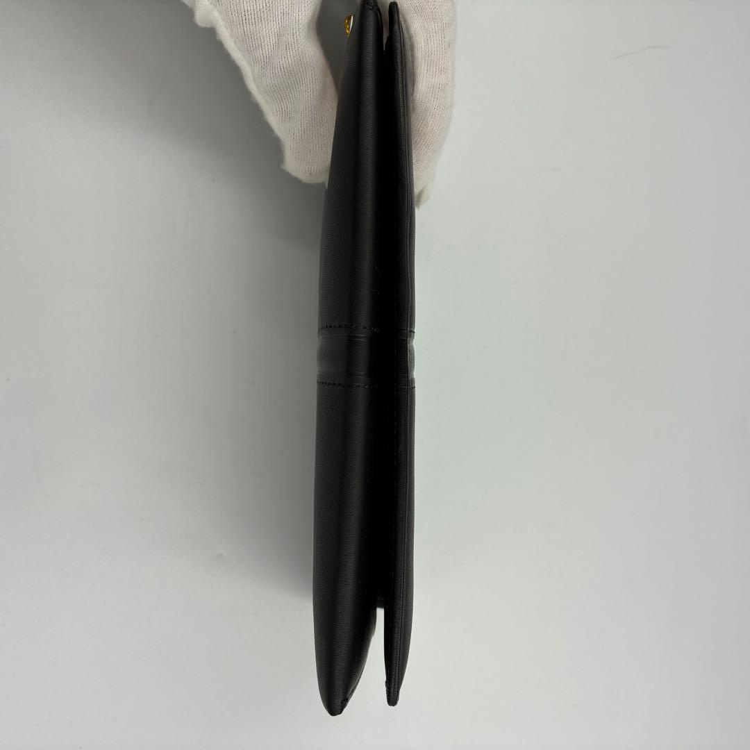 希少】ポーター　長財布　ツェーン　カーフレザー　クローム鞣し　ブラック