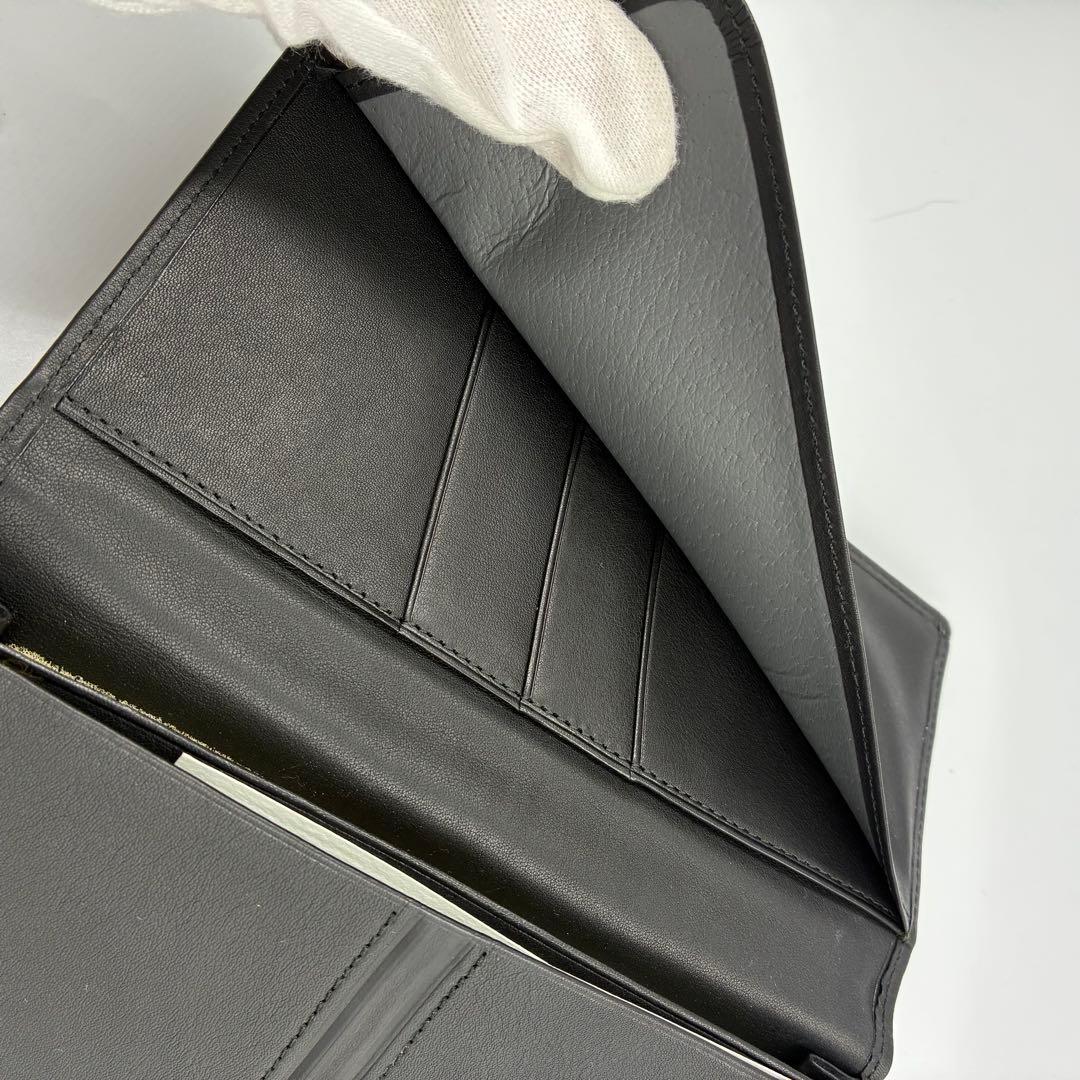 希少】ポーター　長財布　ツェーン　カーフレザー　クローム鞣し　ブラック