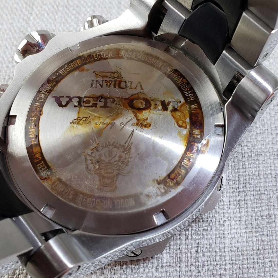 INVICTA VENOM インビクタ ヴェノム 腕時計 シルバー×ブラック