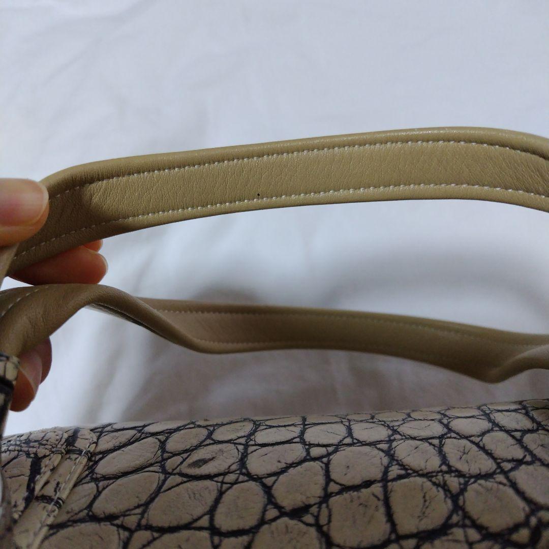 JRA　クロコダイル ミニボストン　ハンドバッグ