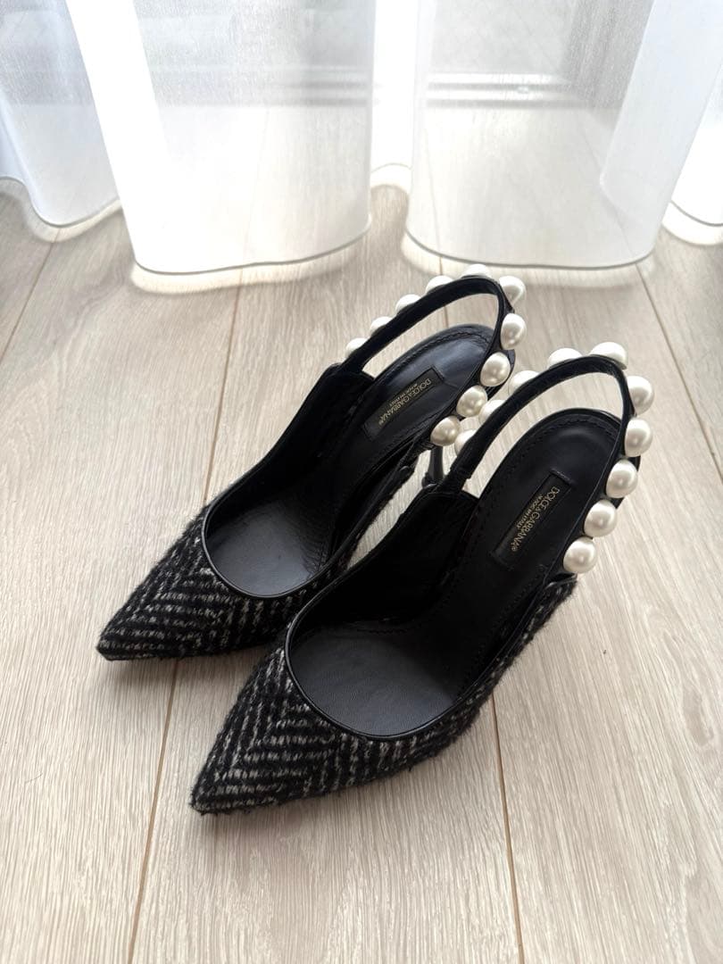 DOLCE&GABBANA 37.5 ドルガバ ヒール