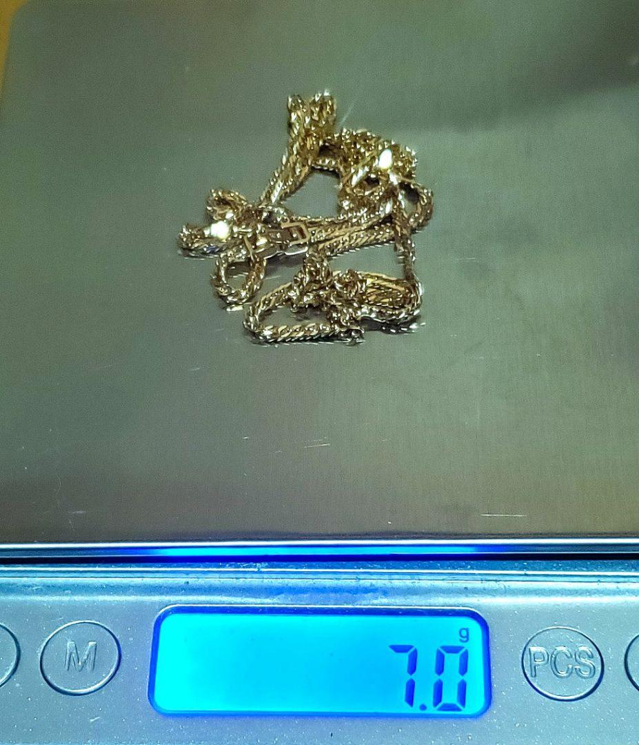 【18金 12面トリプル 約7,0g ❗】喜平ネックレス46cm ❇新品❇証明書