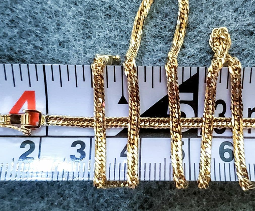 【18金 12面トリプル 約7,0g ❗】喜平ネックレス46cm ❇新品❇証明書