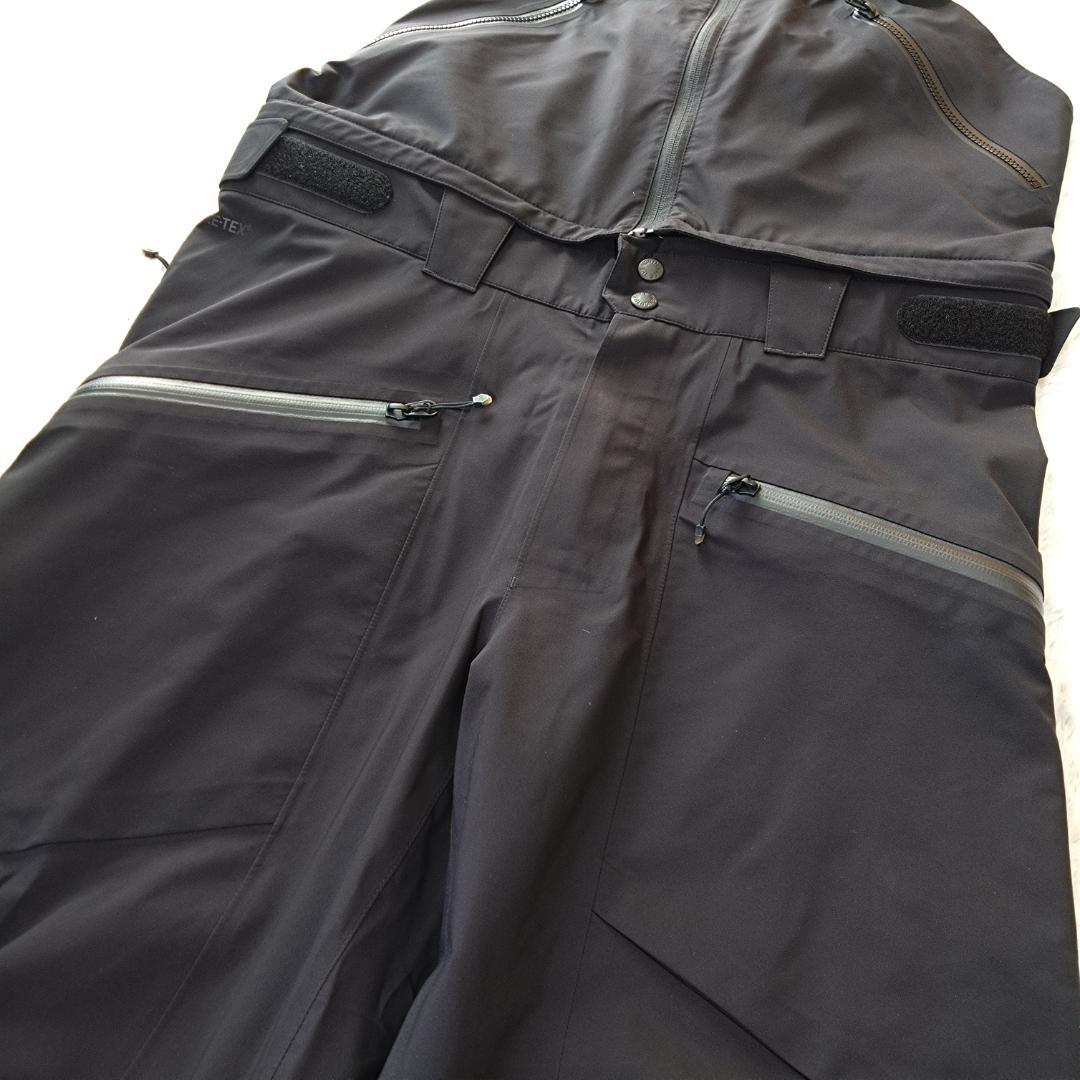 ザノースフェイス ビブパンツ　XL　黒　GORETEX　STEEP SERIES