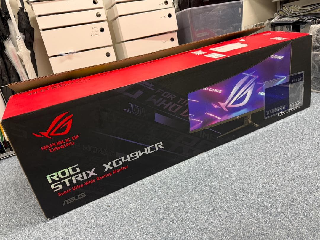 ROG Strix XG49WCR 49インチウルトラワイドモニター
