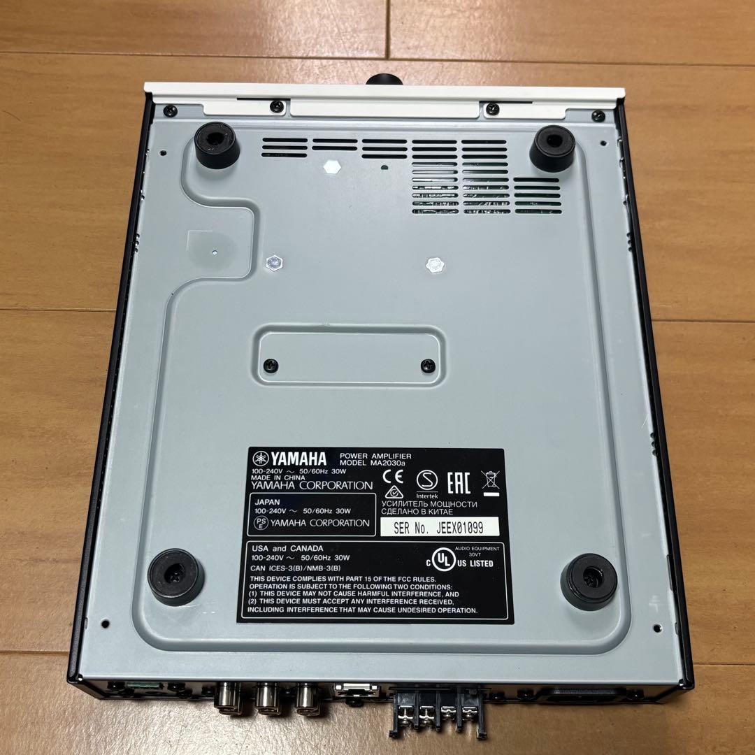 H*m様 YAMAHA MA2030a アンプ ホワイト/ブラック