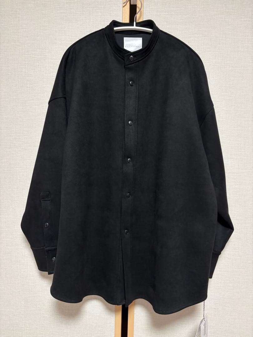 ももすけ【cityshop】フォースエードバンドカラーシャツ