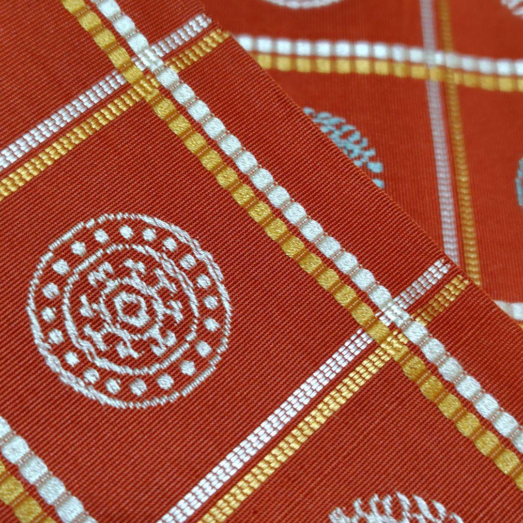 arcoiris★正絹　本場筑前博多織　半幅帯　5点セット