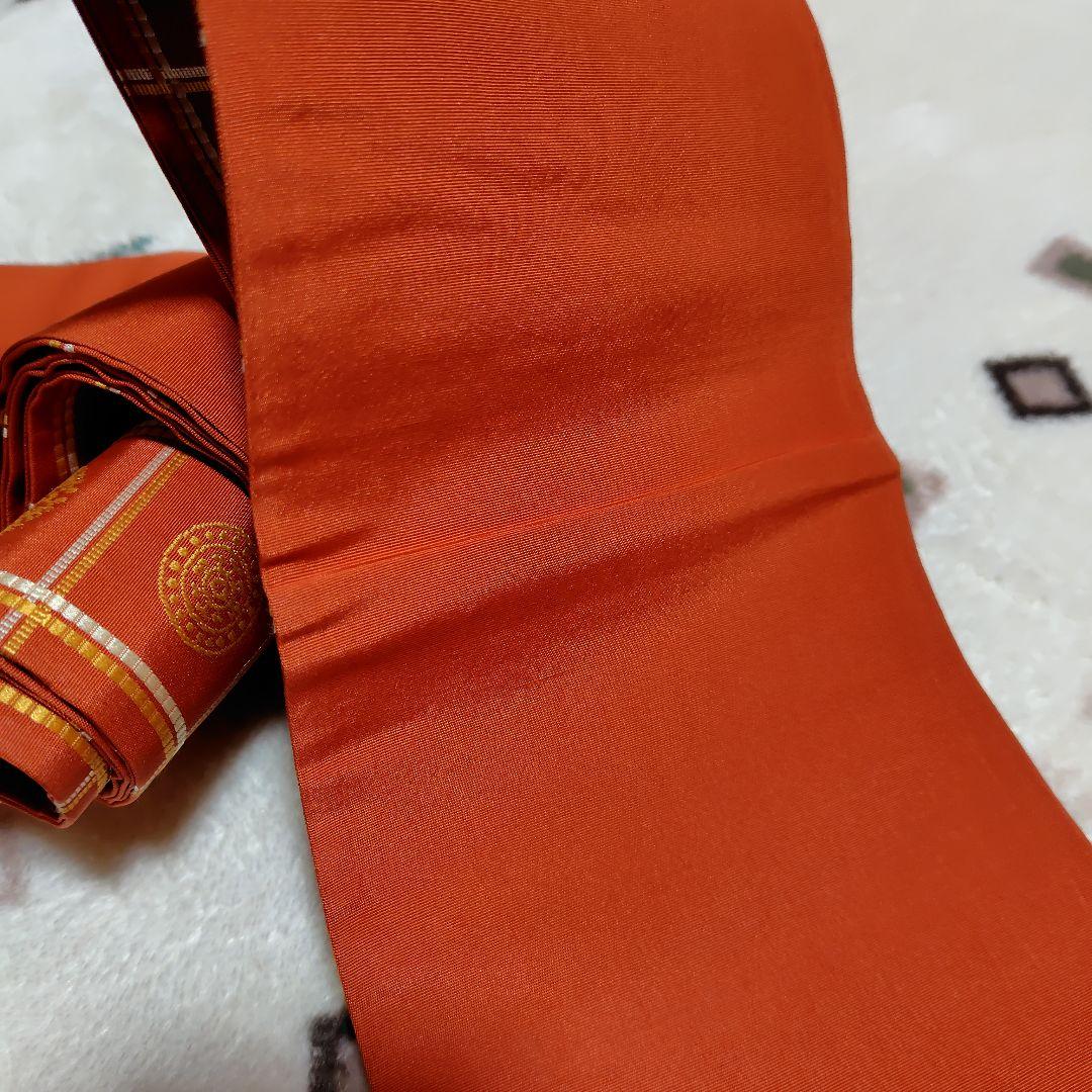 arcoiris★正絹　本場筑前博多織　半幅帯　5点セット