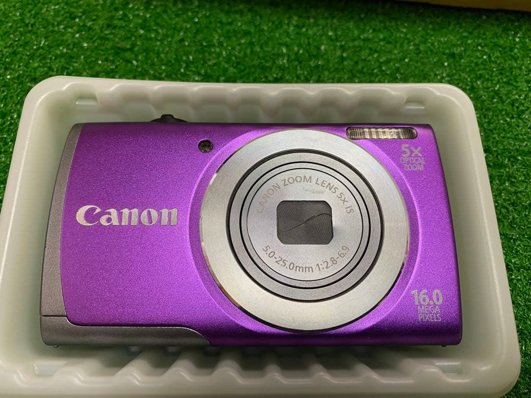 Canon PowerShot A3500 IS パープル