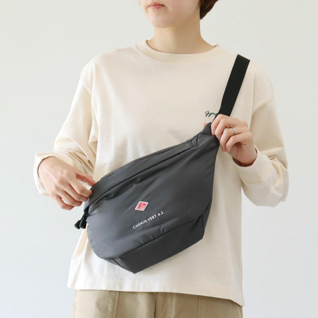 ★最終価格 新品【DANTON】ポリエステル タフタ スリング バッグ