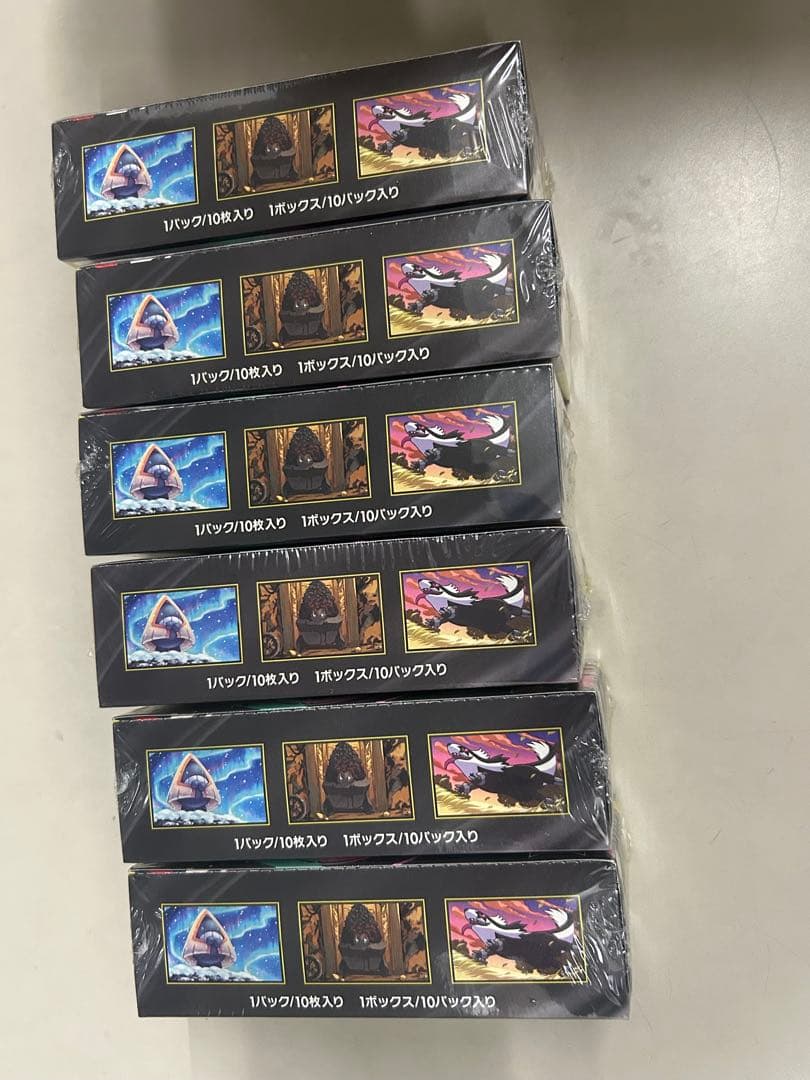 シュリンク付きポケモンカードMEGA ハイクラスパック　ドリーム ex　6BOX