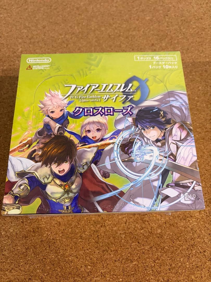 ファイアーエムブレム サイファ BOX 10弾 クロスローズ シュリンク付き