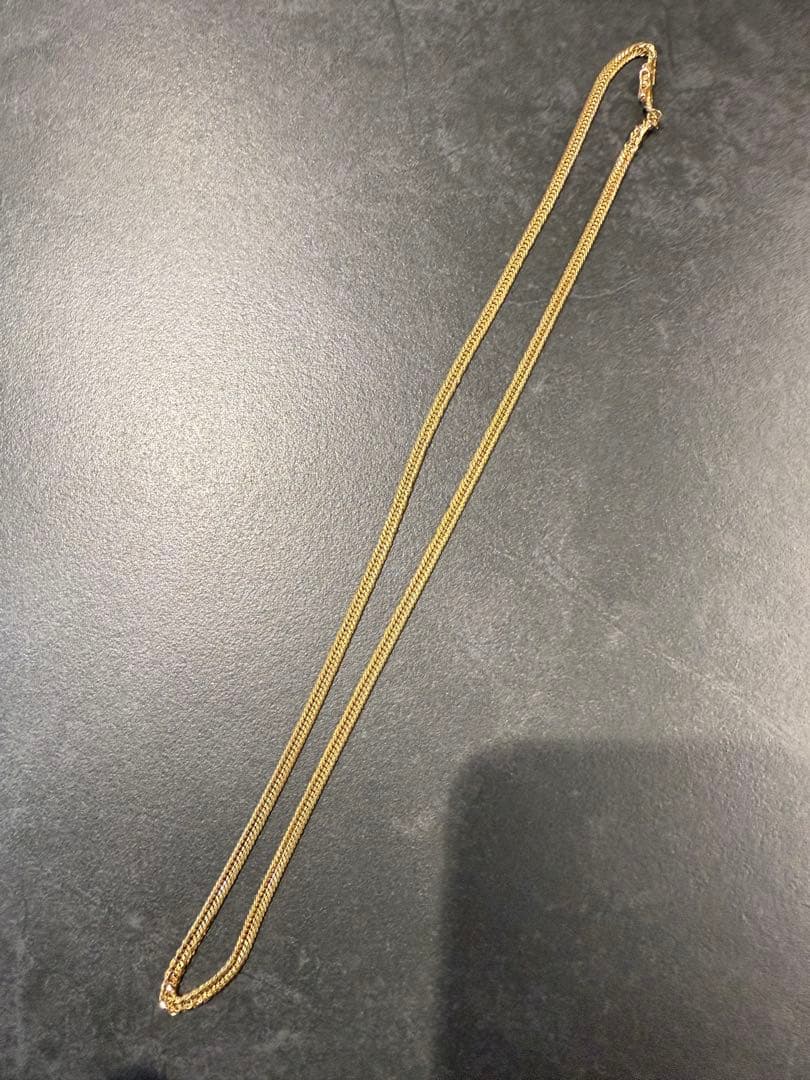 喜平 K18 ネックレス 12面トリプル50cm 12.4ｇ