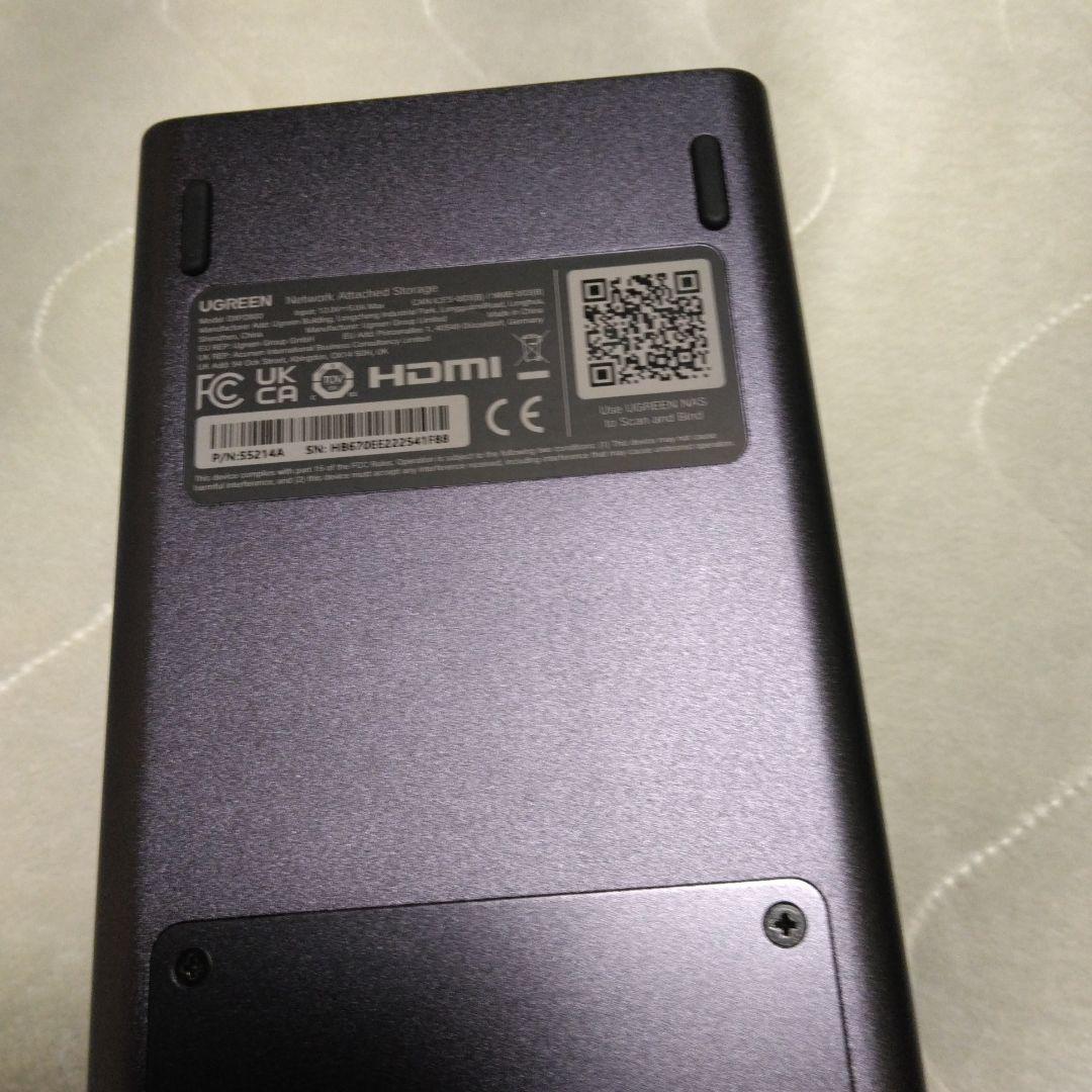 値下げ、UGREEN DXP2800 2ベイNAS ドライブレスモデル