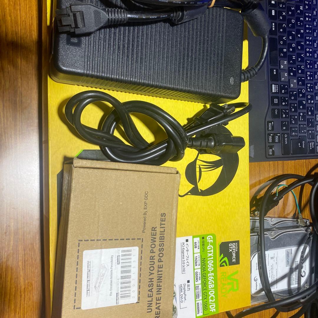外付けGPU(GTX1060) ゲーミング化セット