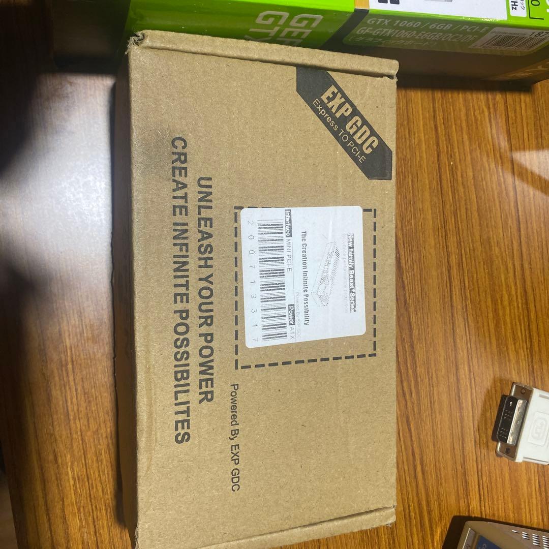 外付けGPU(GTX1060) ゲーミング化セット