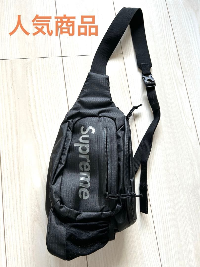 バッグ Supreme 21SS Sling Bag BLK