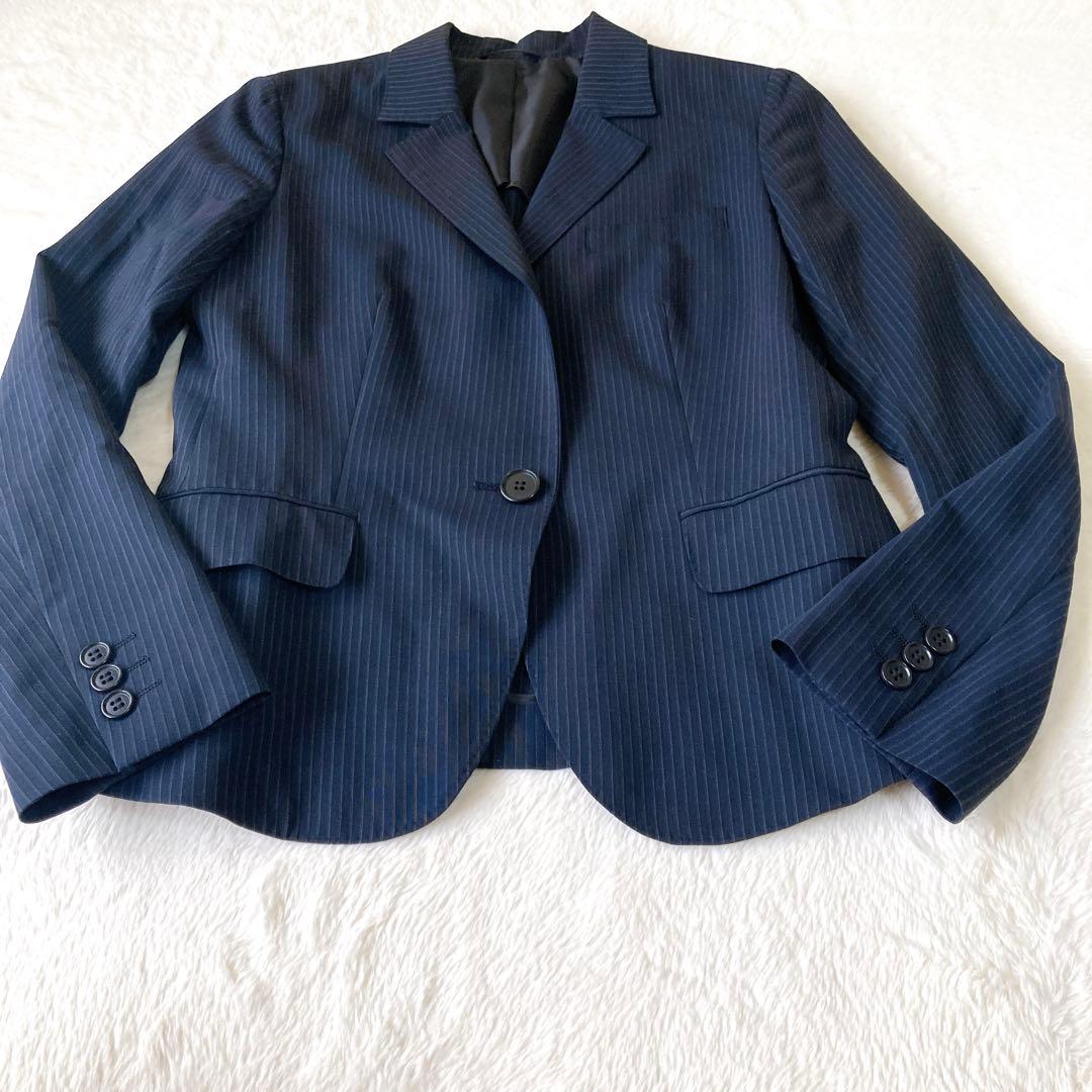 ✨美品✨スーツカンパニー★洗える COOLMAX 夏用 スーツ３点セット 紺