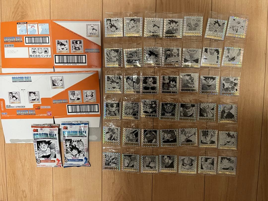 ドラゴンボール40周年 シールウエハース 第1弾 全42種 コンプリートセット