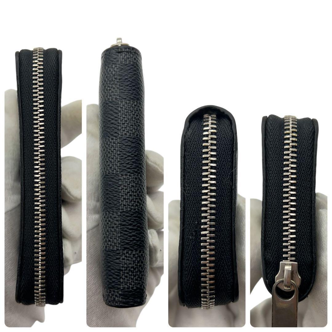 【極上美品】ルイヴィトン ダミエグラフィット パース 財布 N63076