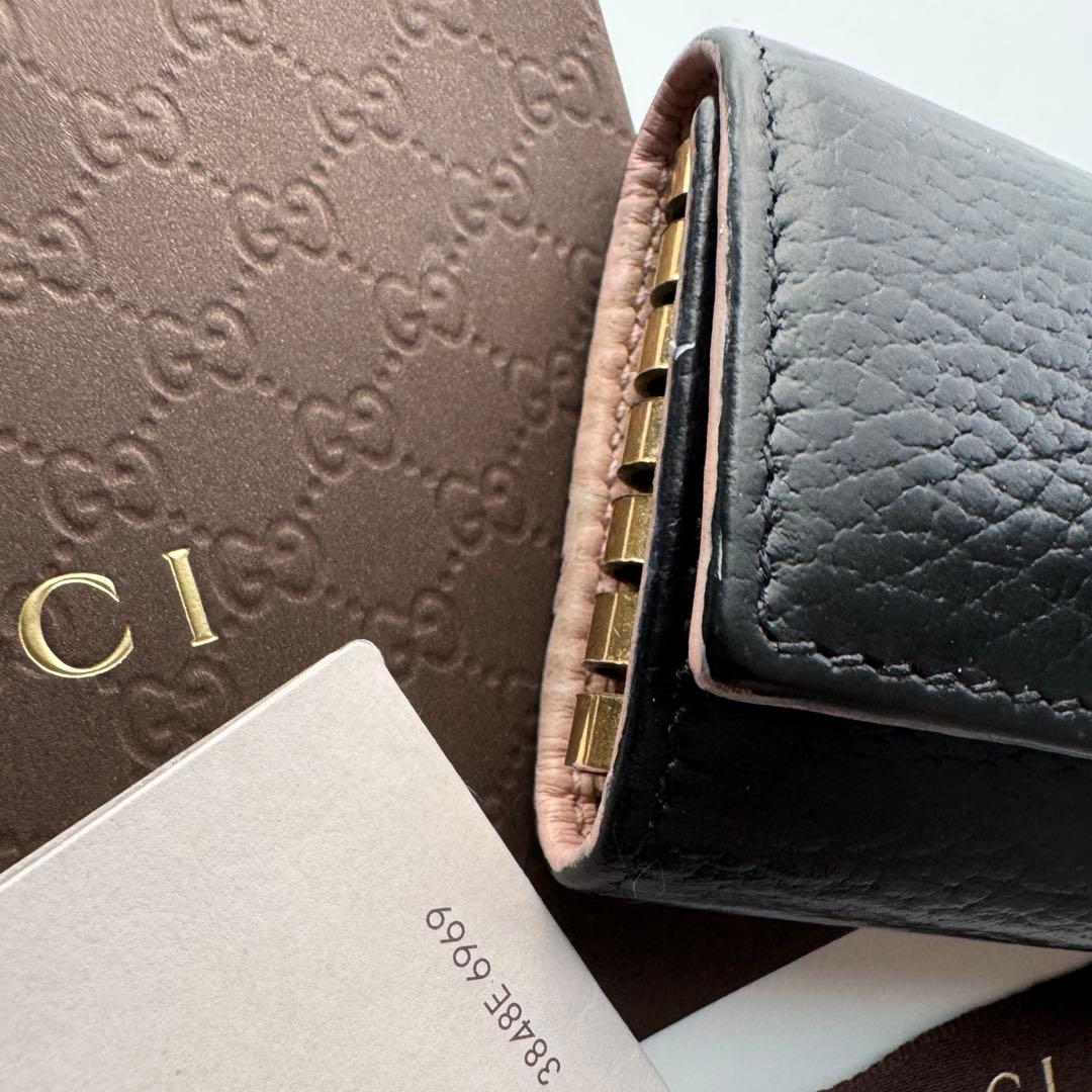 【限定価格】 194 GUCCI グッチ マーモント キーケース