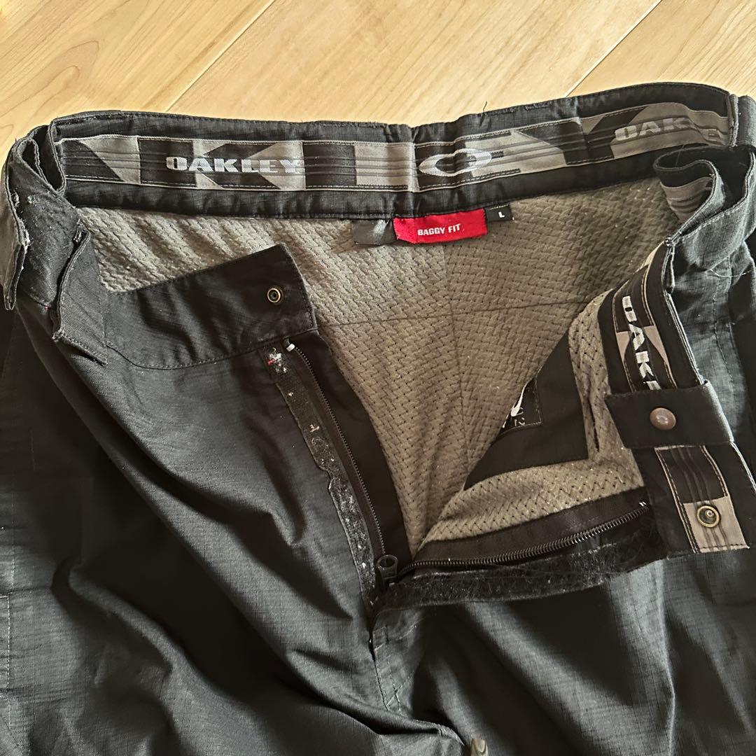 オークリー アーカイブ 00s ボードウェア ロゴプリント BAGGY FIT