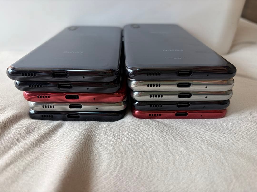 GALAXY A21 カラー3種類初期化済み35個docomo1