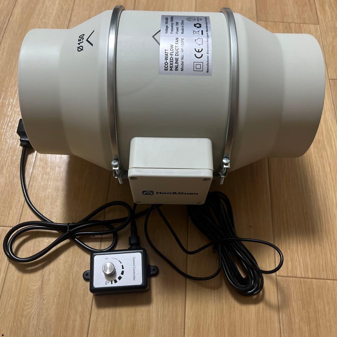 Hon&Guan ダクトファン インバータダクトファン 110V~240V