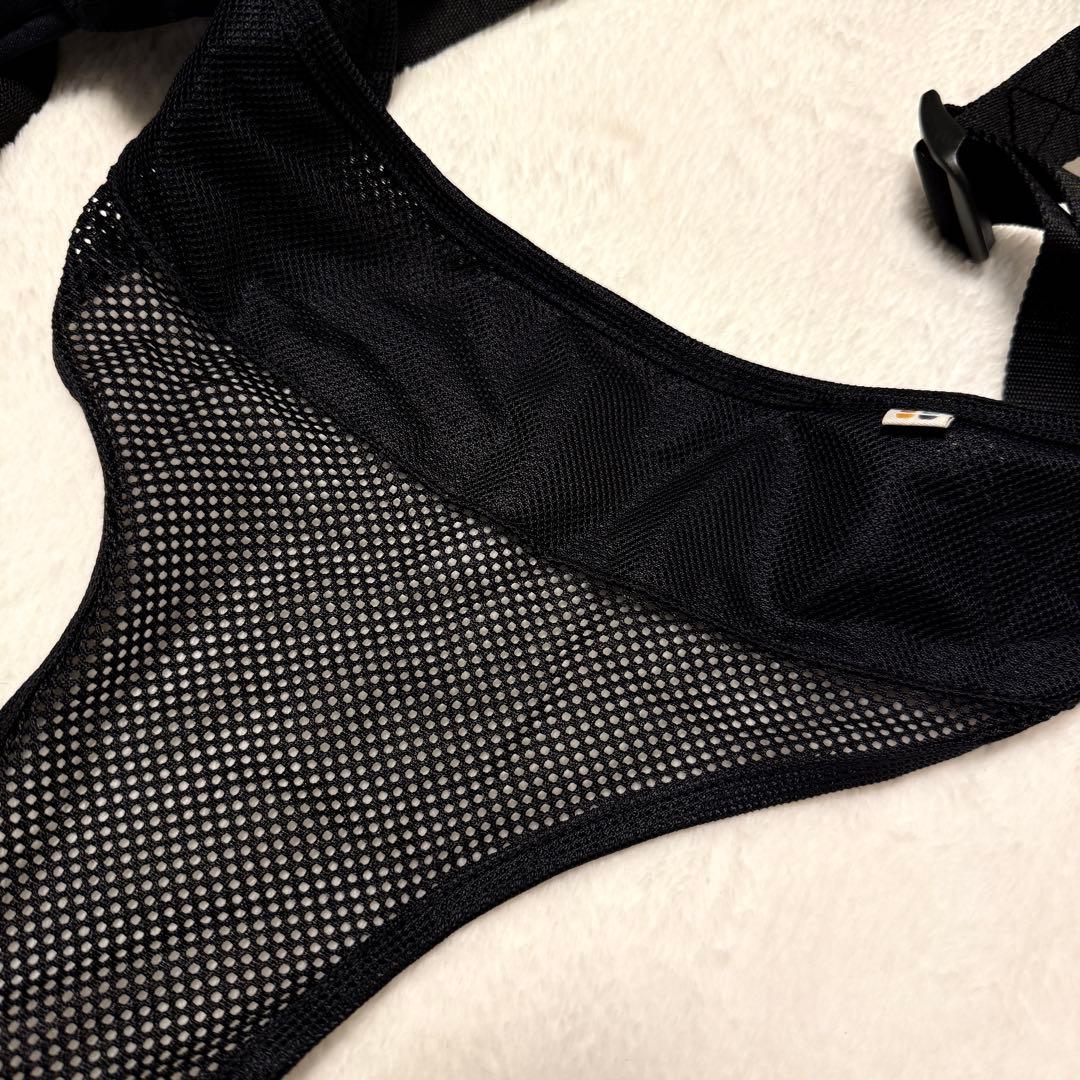 【美品】ポルバン アドバイス ヒップシート ブラック　シングルショルダー付